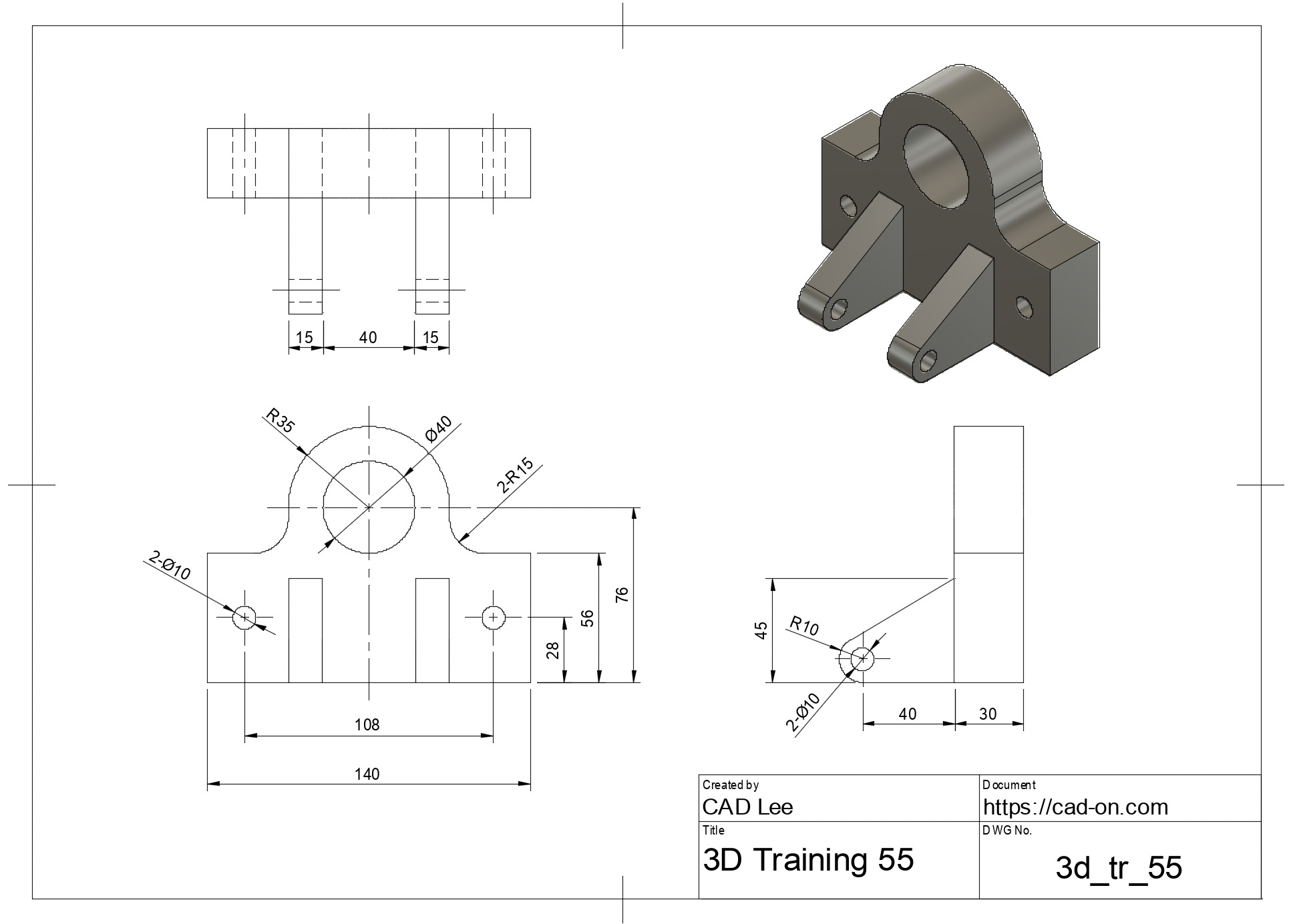 Fusion360 Tutorial 55 | 分かりやすい3Dモデリングサイト CAD ON