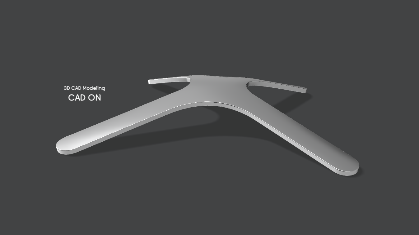 Monitor Stand 3d cad modeling fusion360 autocad solidworks