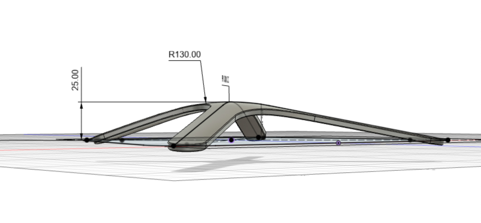 Monitor Stand modeling 3d cad 図面 寸法