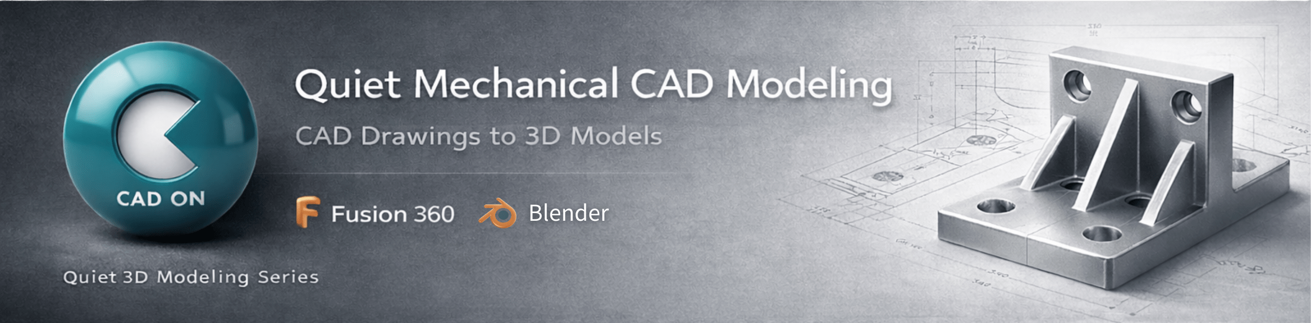 cad on logo 3d cad modeling tutorial fusion360 blender